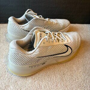 Nike Zoom Vapor ll Tennis Shoes Men's Size 11.5 White Black DR6966-101